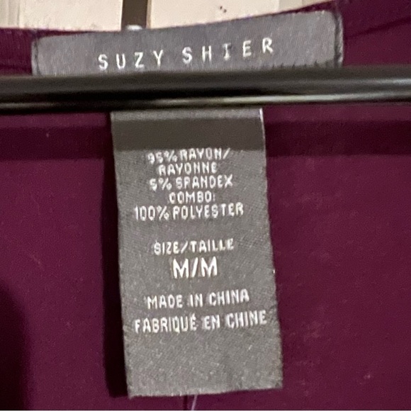 ♥️⭐️Pretty Purple Sequins Dress Top - Picture 3 of 4